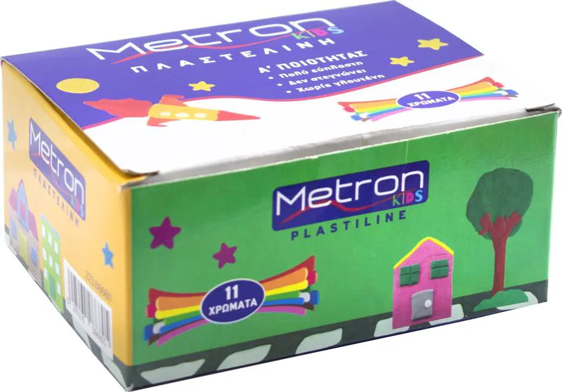 Metron Πλαστελίνη 11 Χρώματα (223.08680)