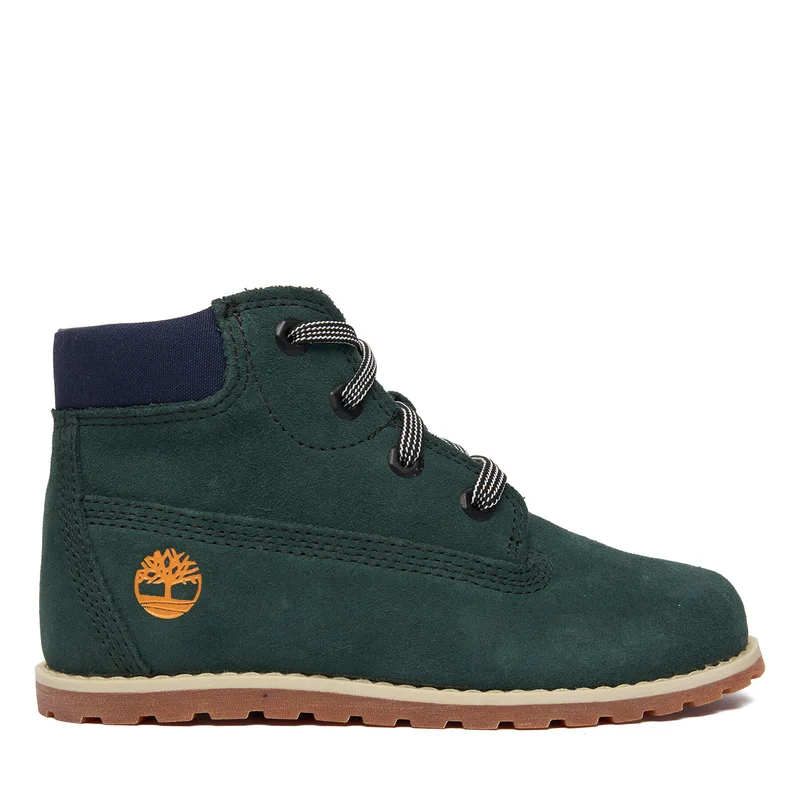 Μποτίνια Timberland Pokey Pine Mid Lace Up TB0A292EEY01 Πράσινο