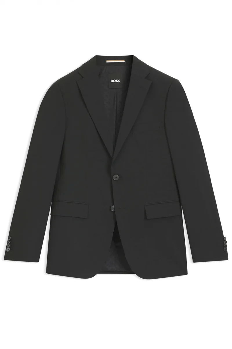 BOSS ΣΑΚΑΚΙ ΚΟΥΣΤΟΥΜΙΟΥ SLIM FIT H-HARVEY-MM-C-NF ΜΑΥΡΟ