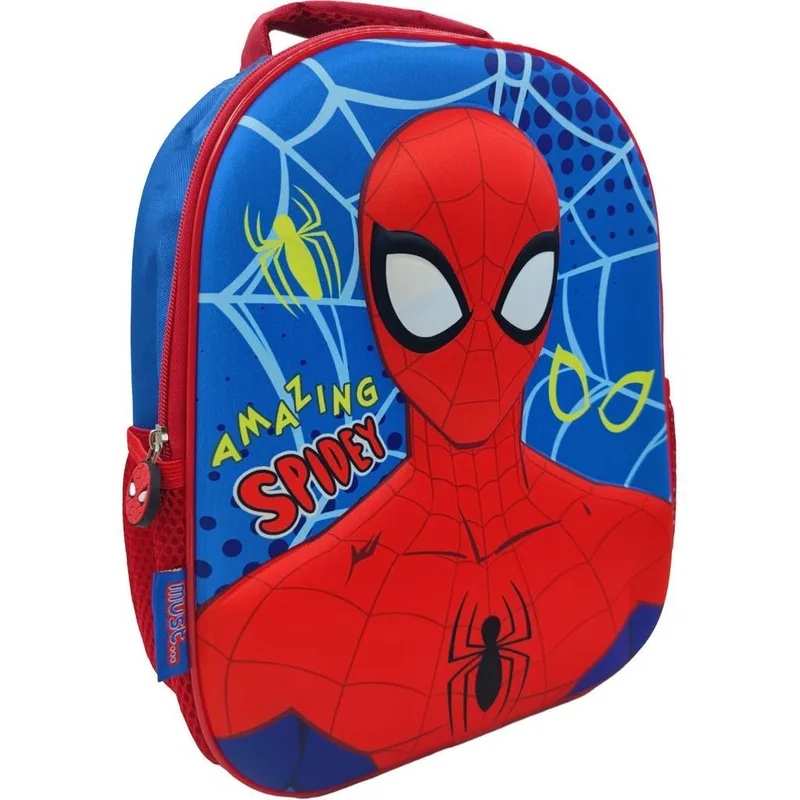 ΣΧΟΛΙΚΉ ΤΣΆΝΤΑ ΠΛΆΤΗΣ ΝΗΠΊΟΥ SPIDER - MAN AMAZING SPIDEY MUST 1 ΘΉΚΗ 3D EVA