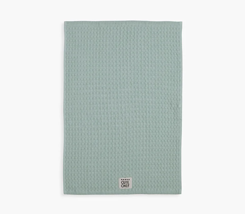 Ποτηρόπανο Πικέ 45x68 Nef-Nef Homeware Cute Chef Mint