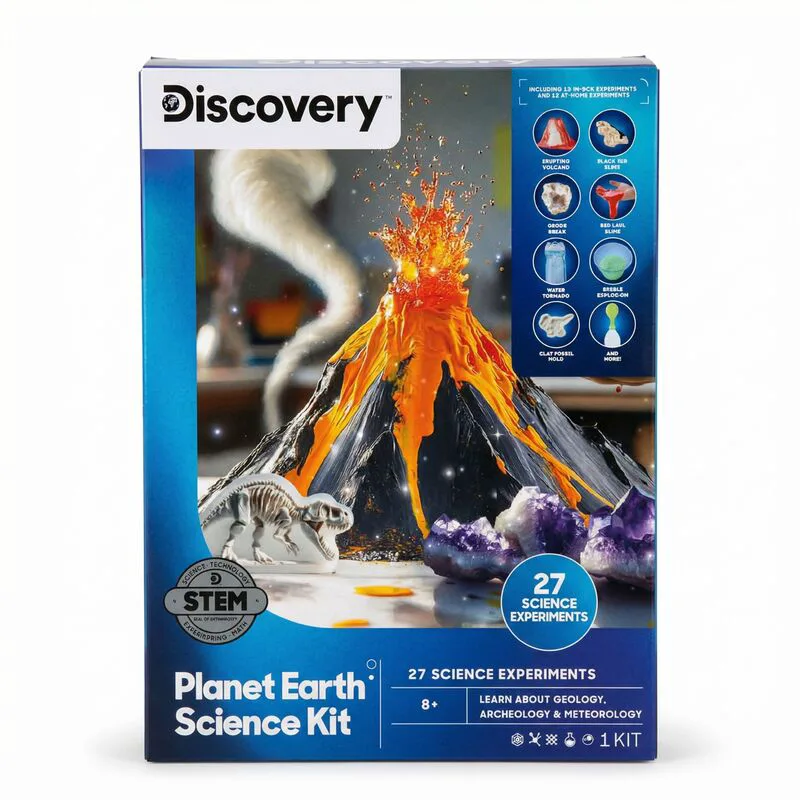 ThreeSixty Diy Kit Ηφαιστείου Planet Earth 25τμχ (1423022520)