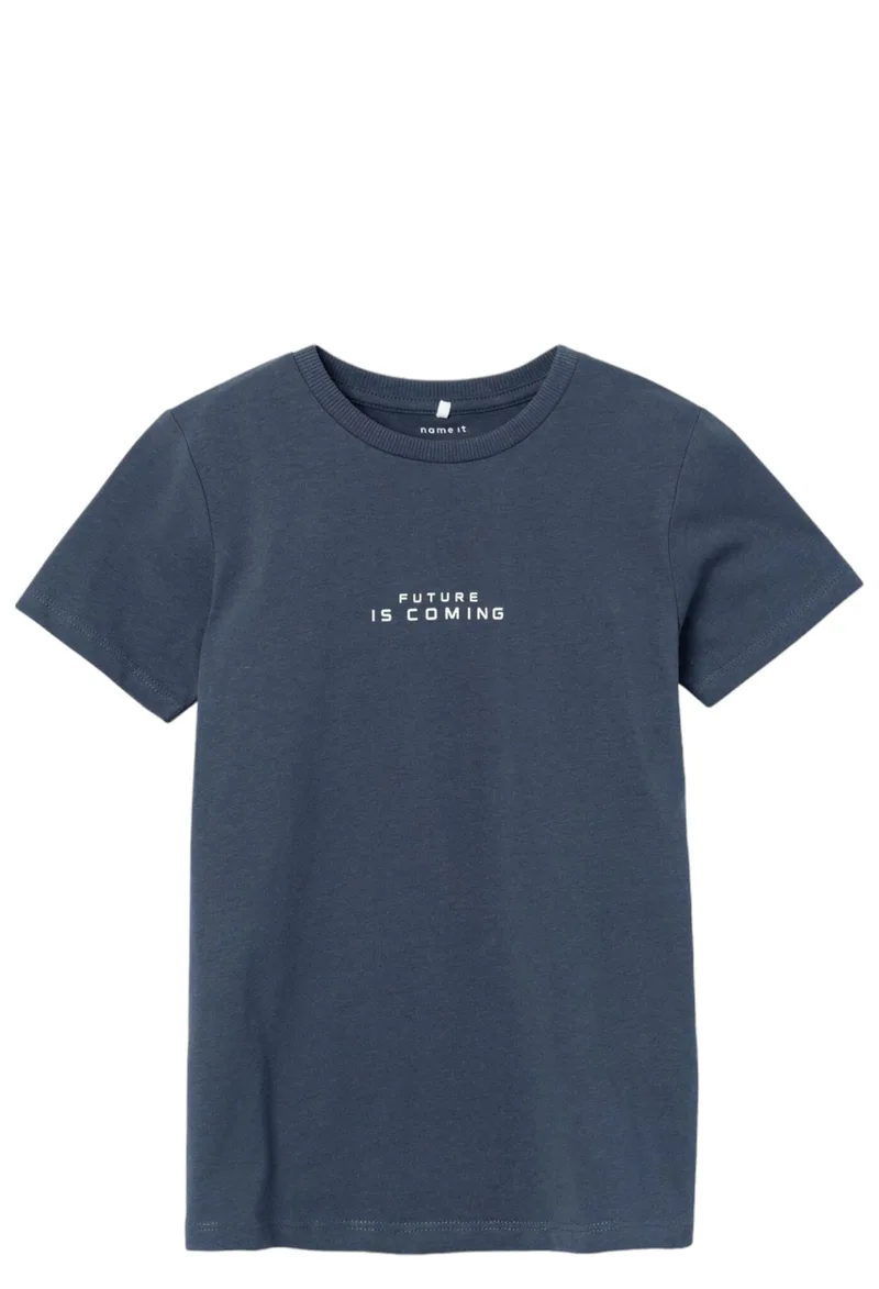 Μπλούζα Κοντομάνικη Name It Nkmtemanno Ss Top 13225831-india ink Αγόρι
