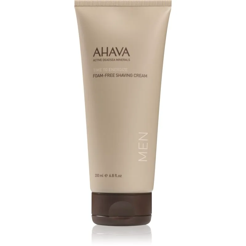 AHAVA Time To Energize Men μη αφρώδης κρέμα για ξύρισμα 200 ml