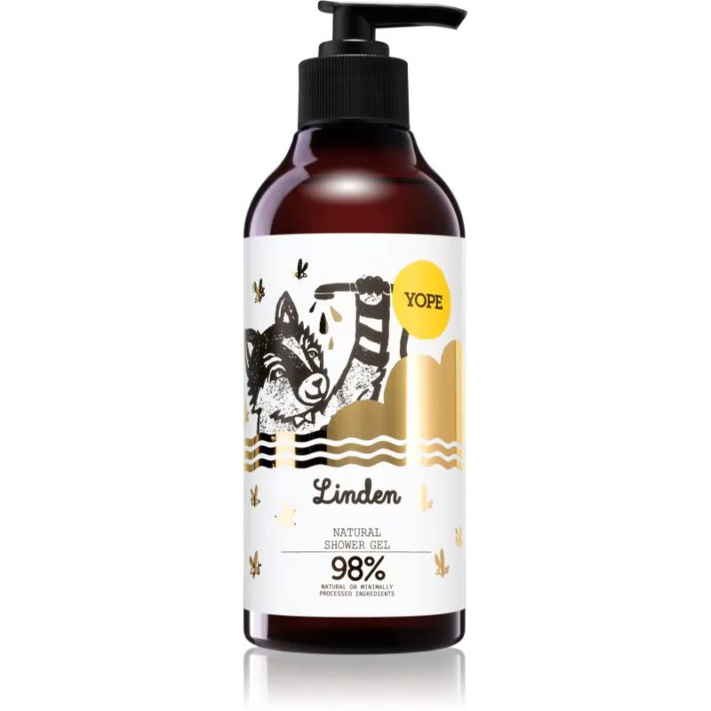 Yope Linden περιποιητικό τζελ ντους 400 ml