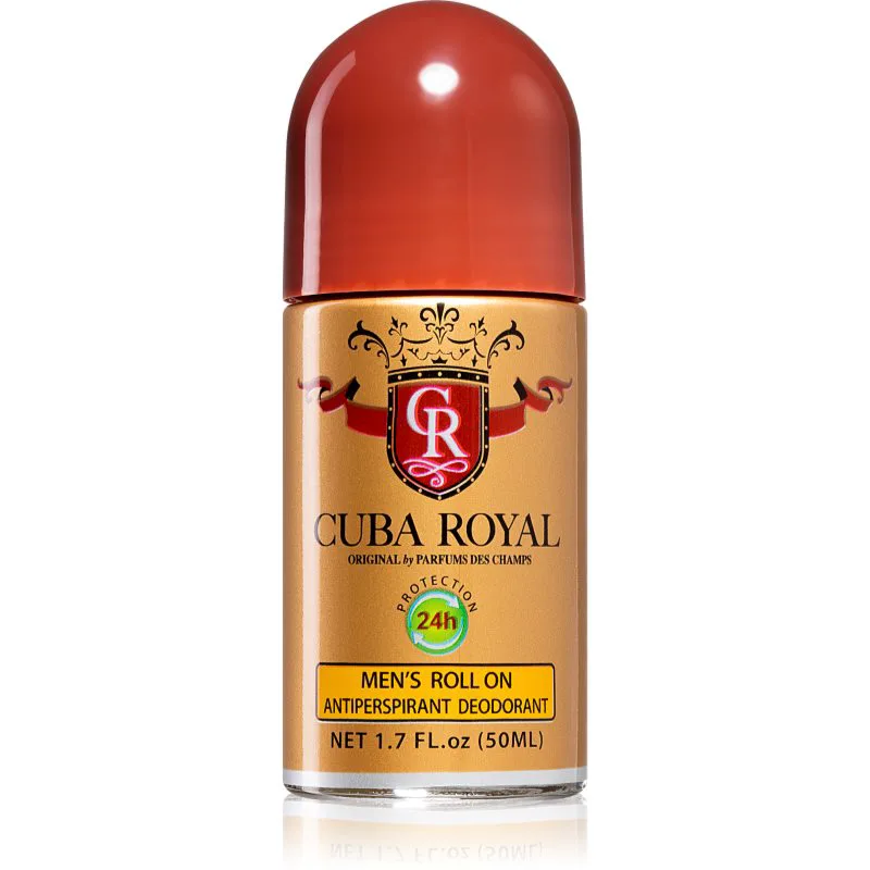 Cuba Royal Αποσμητικό roll-on για άντρες 50 ml