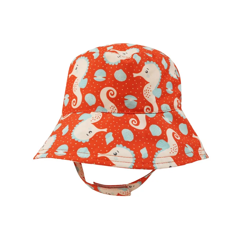 Αντηλιακό Bucket Καπέλο 6-12μηνών Sally the Seahorse Zoocchini ZOO15111 (Μέγεθος: 6-12 Μηνών) - Zoocchini - ZOO15111-6-12M