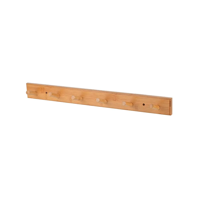 Κρεμάστρα Τοίχου Bamboo 59x6x7cm 6 Θέσεων