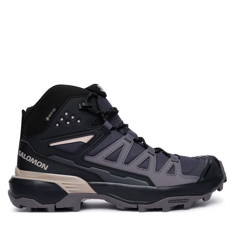 Παπούτσια πεζοπορίας Salomon X Ultra 360 MID GTX L49101500 Σκούρο γκρι