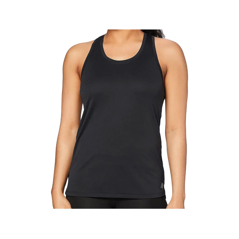 Αμάνικα/T-shirts χωρίς μανίκια New Balance Débardeur 100% polyester noir
