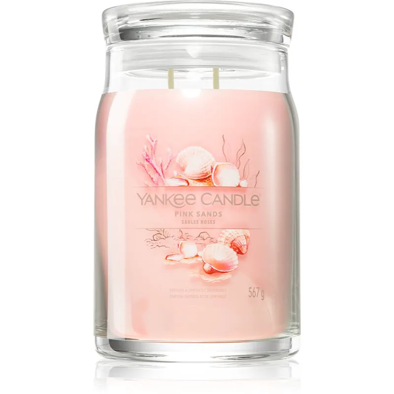 Yankee Candle Ροζ Sands αρωματικό κερί Υπογραφή 567 γρ
