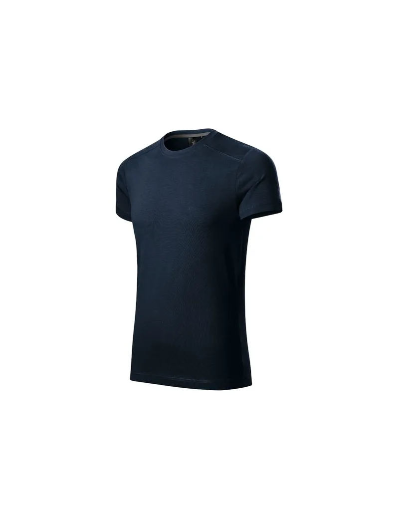 Malfini Ανδρικό Διαφημιστικό T-shirt Κοντομάνικο σε Navy Μπλε Χρώμα MLI-15072
