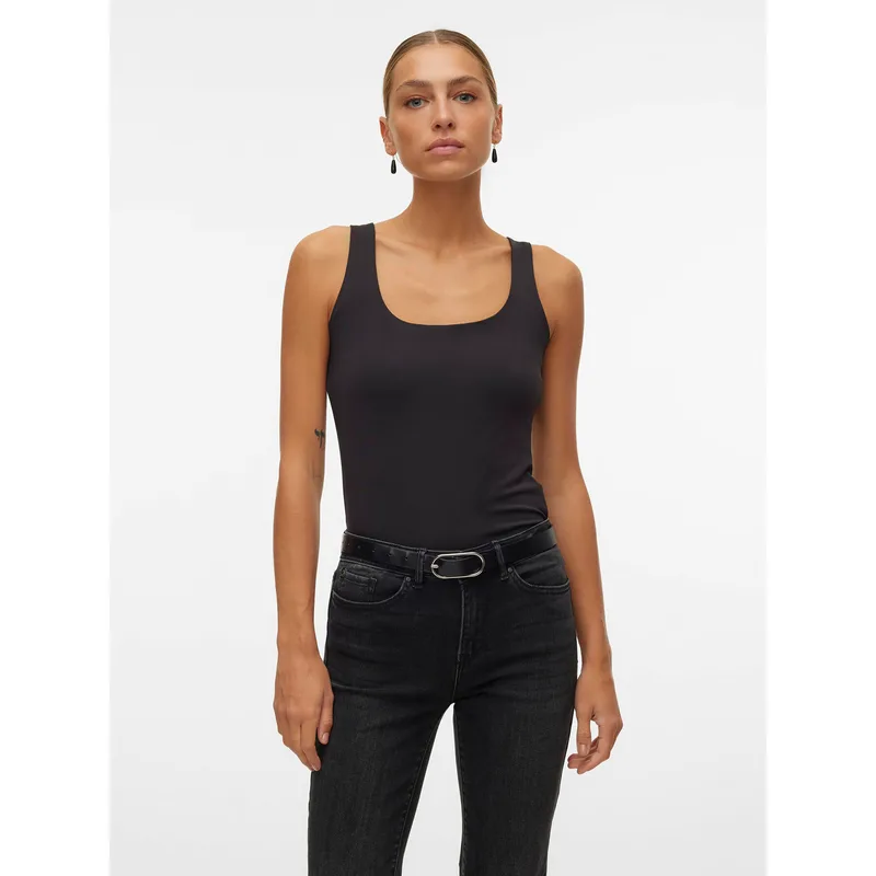 Vero Moda Τοπ Million 10305800 Μαύρο Regular Fit