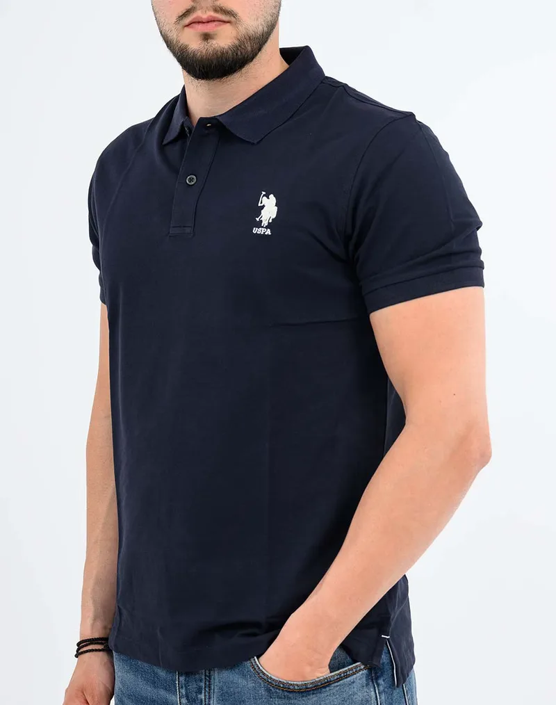 US POLO ASSN FLYN 000272 CBP5 POLO SS ΑΝΔΡΙΚΟ US43197004-177 DarkBlue