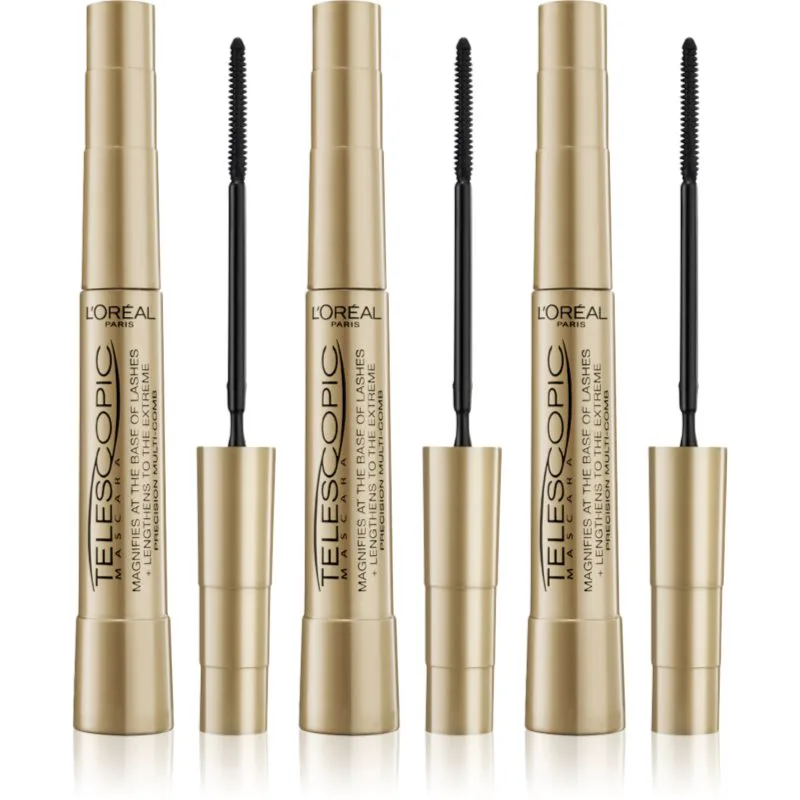 L’Oréal Paris Telescopic μάσκαρα για επιμήκυνση και πύκνωση των βλεφαρίδων απόχρωση