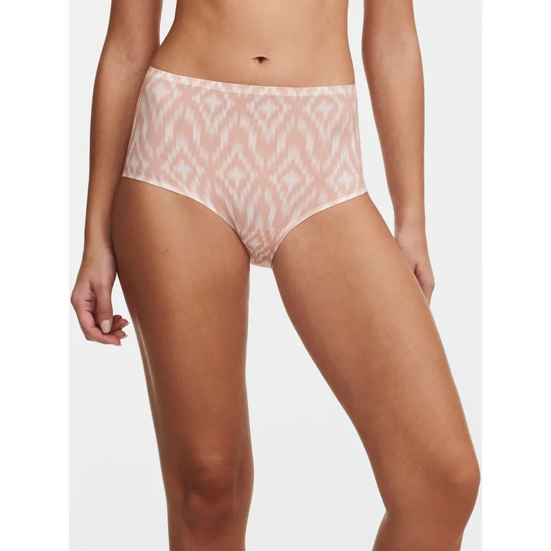 Chantelle Κλασικό σλιπ ψηλόμεσο Soft Stretch C11D70 Ροζ