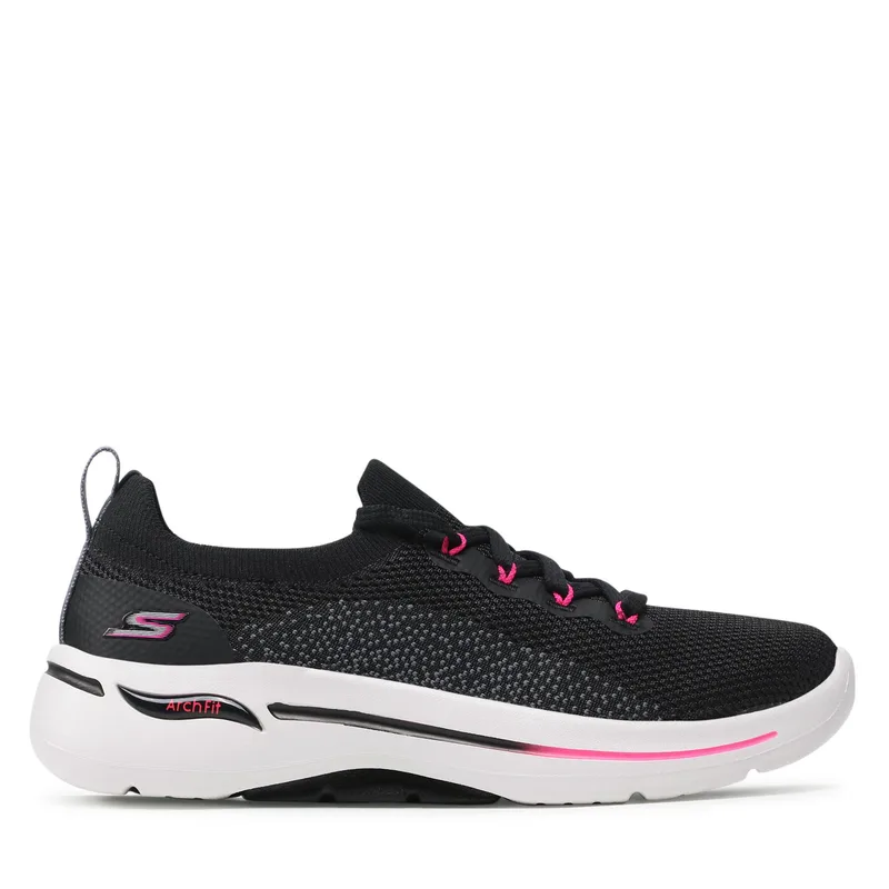 Αθλητικά Skechers Go Walk Arch Fit 124863/BKHP Μαύρο