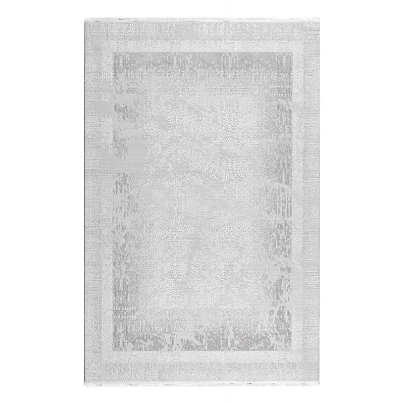 Χαλιά Κρεβατοκάμαρας (Σετ 3τμχ) Polcarpet Platinum 7747 White Grey