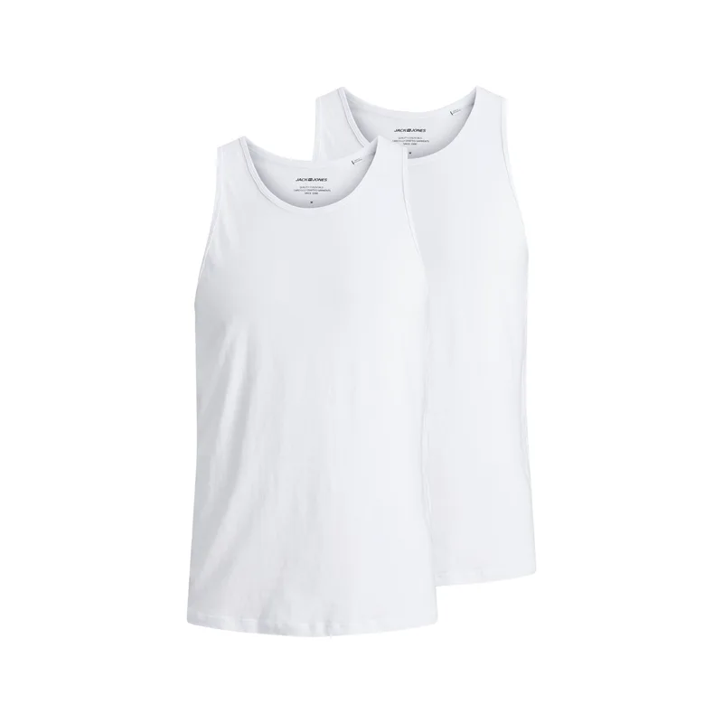 Jack & Jones Σετ τιραντάκια Basic 12133910 Λευκό Regular Fit