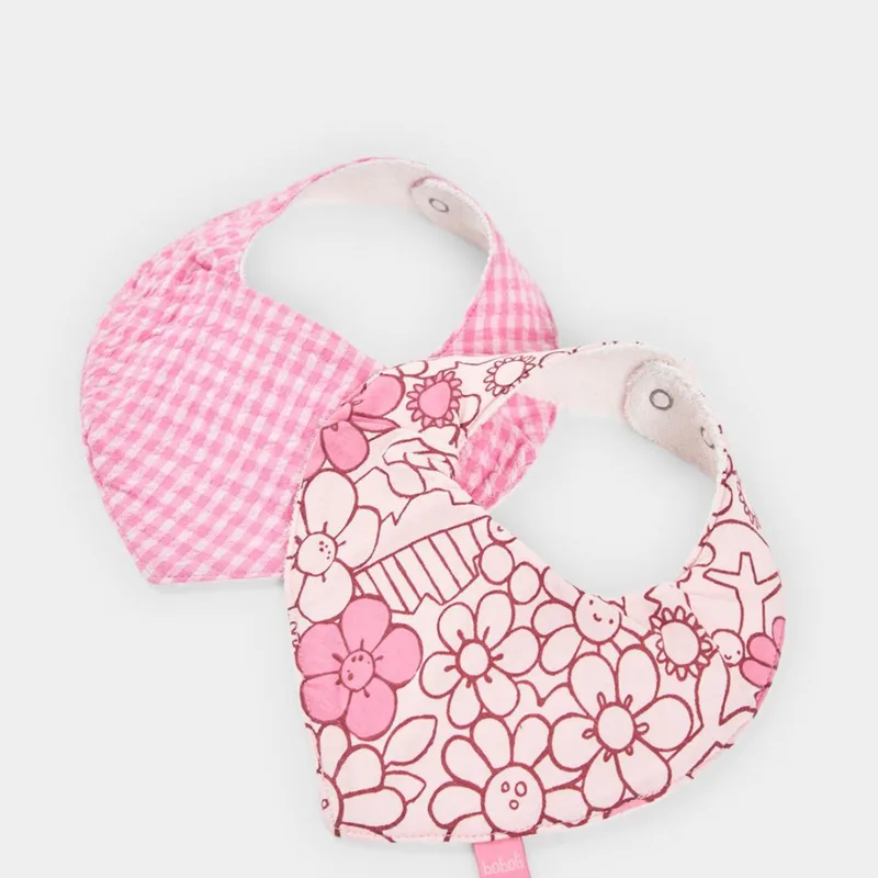 Σαλιάρες μπεμπέ 2 τεμ. κορίτσι Boboli-133096-9827-Pink