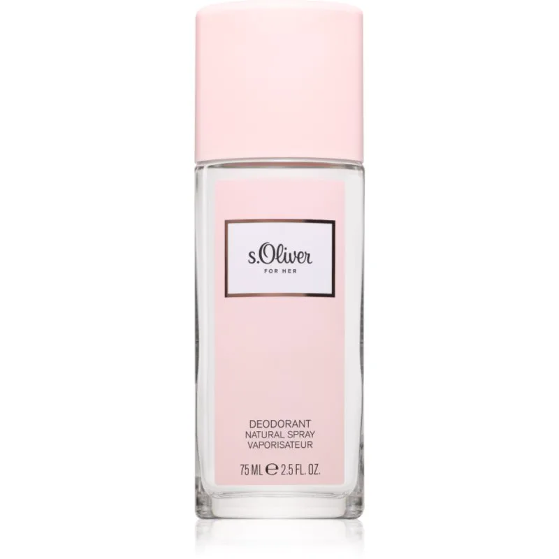 s.Oliver For Her αποσμητικό με ψεκασμό για γυναίκες 75 ml