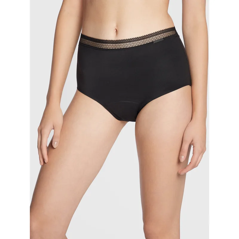 Chantelle Εμμηνορροϊκό εσώρουχο Period C16L70 Μαύρο