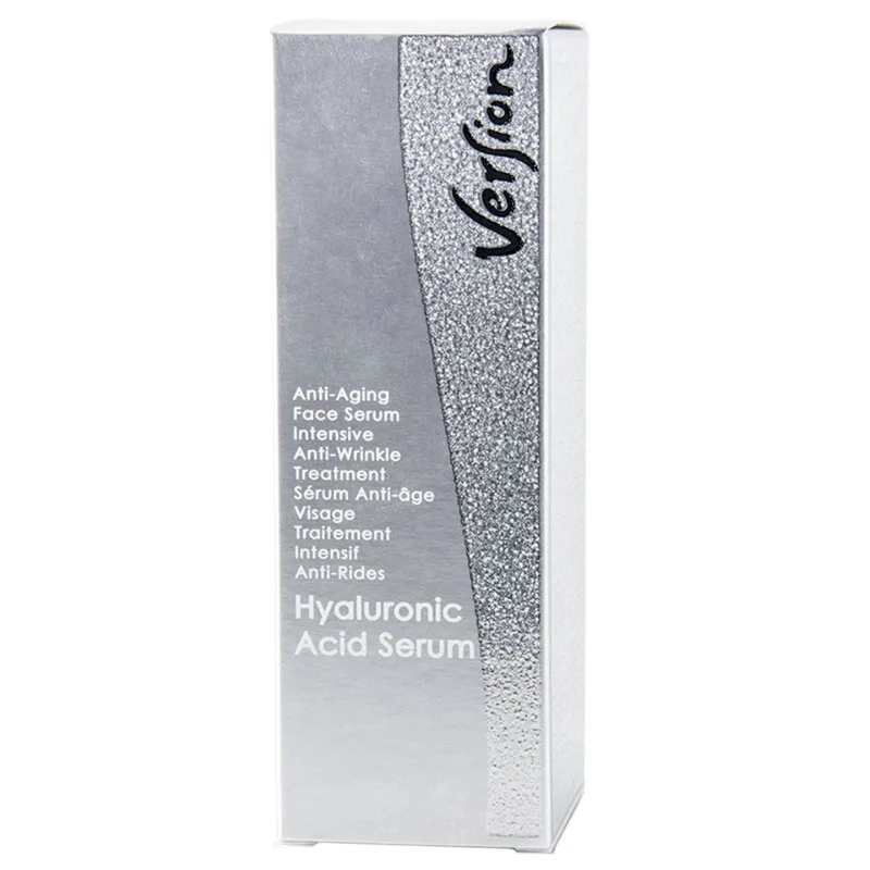 Version Hyaluronic Acid Serum Anti Age Face Serum Αντιρυτιδικός, 24ωρος Συμπυκνωμένος Ορός Προσώπου, Λαιμού & Ματιών Βαθιάς Ενυδάτωσης 30ml