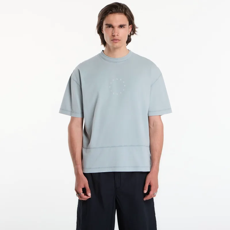 T-shirt Études Studio Relax T-Shirt Circle Blue Gray L