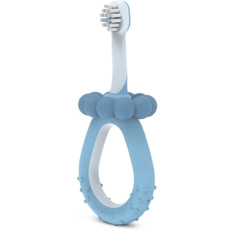 Suavinex Baby Training Toothbrush οδοντόβουρτσα για παιδιά 0-2 y Blue 1 τμχ