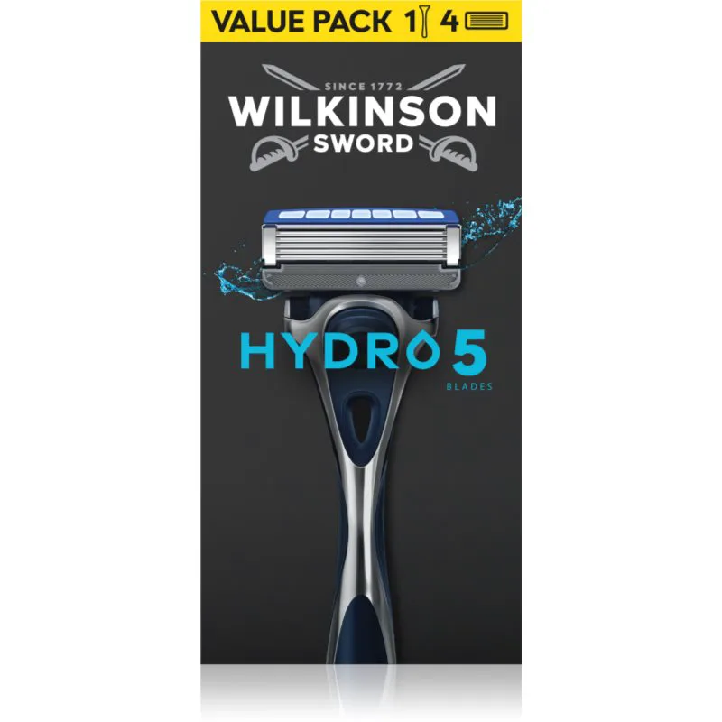 Wilkinson Sword Hydro5 ξυριστική μηχανή + ανταλλακτικές κεφαλές 4 τεμ
