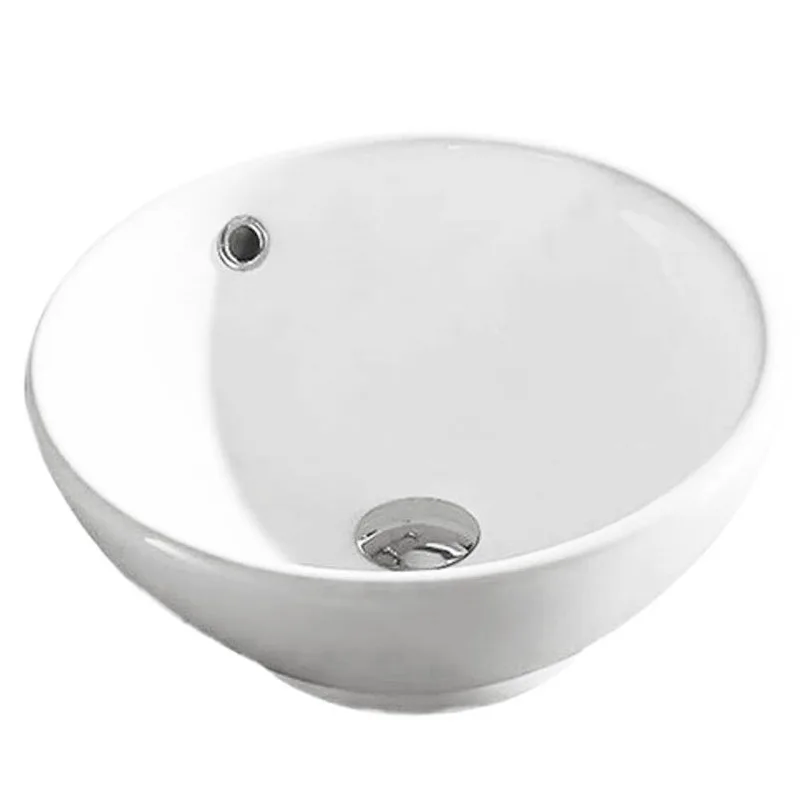 Νιπτήρας Επικαθήμενος Ceramita σειρά F319 Λευκό (Φ.42cm)