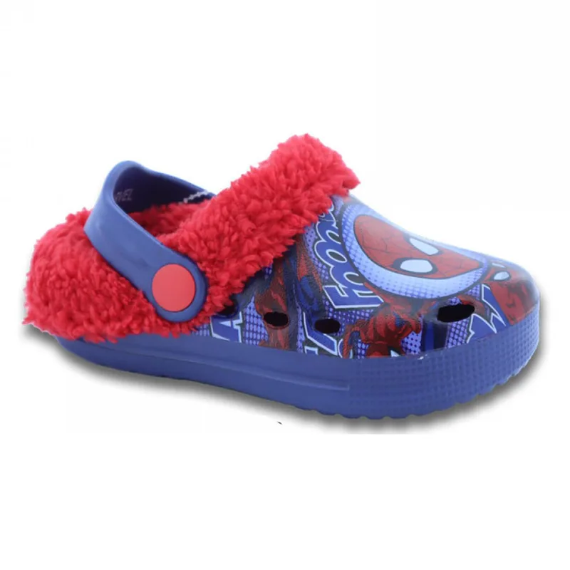 Disney Kids Spiderman Clog With Warm Lining Blue (R1310285S-0174)