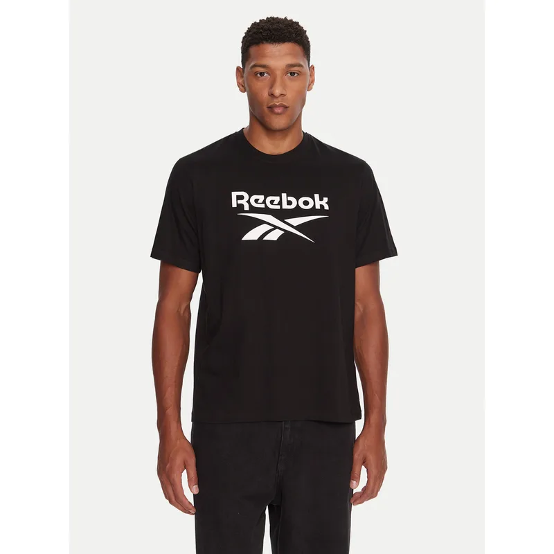 Reebok T-Shirt RK25141CCM Μαύρο Regular Fit