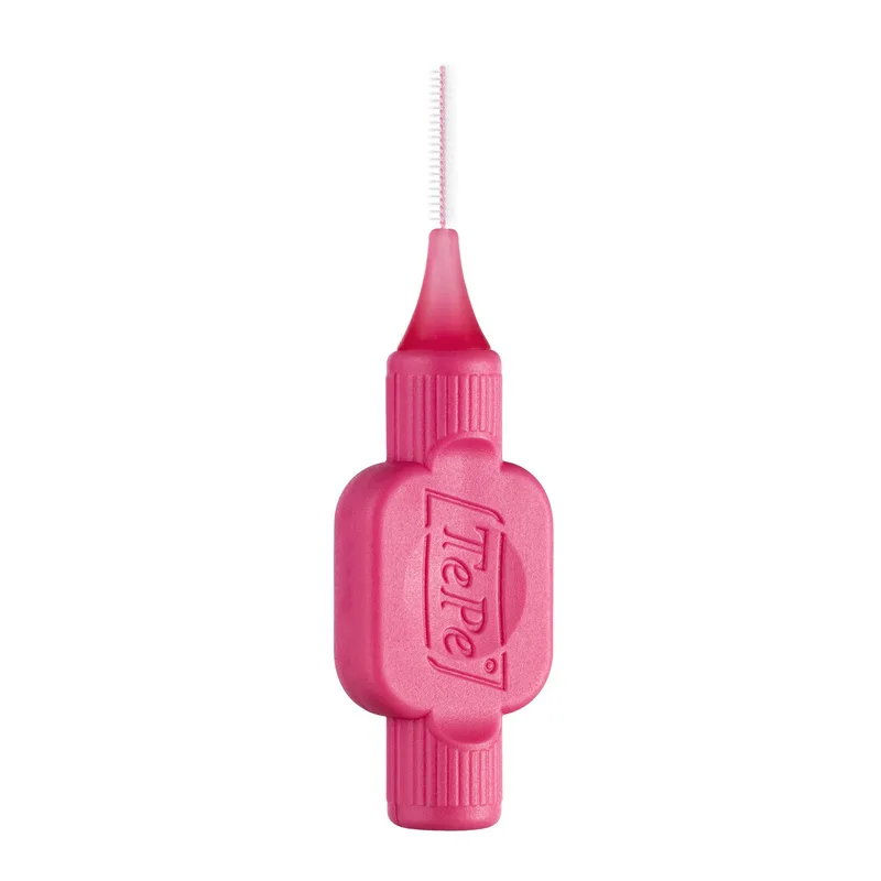 TePe Interdental Brush Original 8 Τεμάχια Μέγεθος ISO 0 - 0.4mm Φούξια,Μεσοδόντια Βουρτσάκια Ιδανικά για Άτομα με Εμφυτεύματα ή Σιδεράκια
