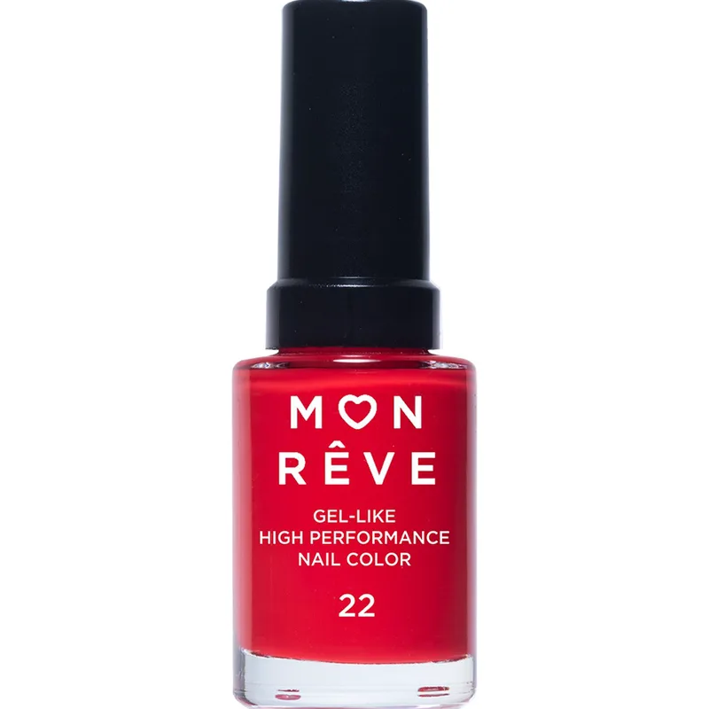 Mon Reve Gel-Like High Performance Nail Color Βερνίκι Νυχιών Υψηλής Απόδοσης 13ml - 22
