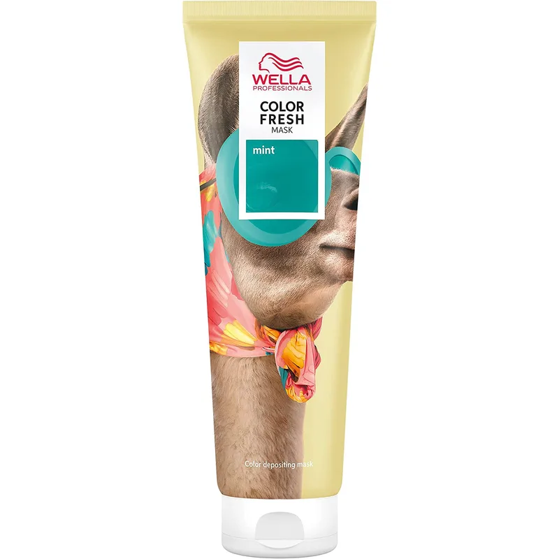 Wella Professionals Color Fresh Mask Μάσκα Περιποίησης Μαλλιών με Ημιμόνιμο Χρώμα 150ml - Mint