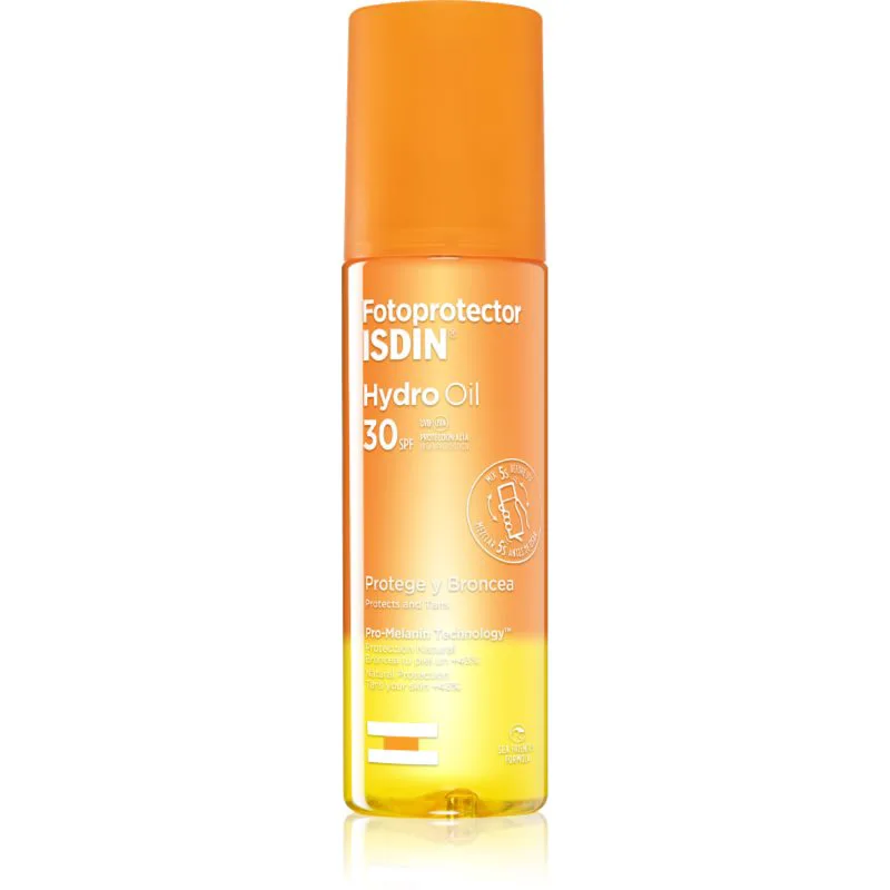 ISDIN Hydro Oil αντηλιακό σπρέι SPF 30 200 μλ