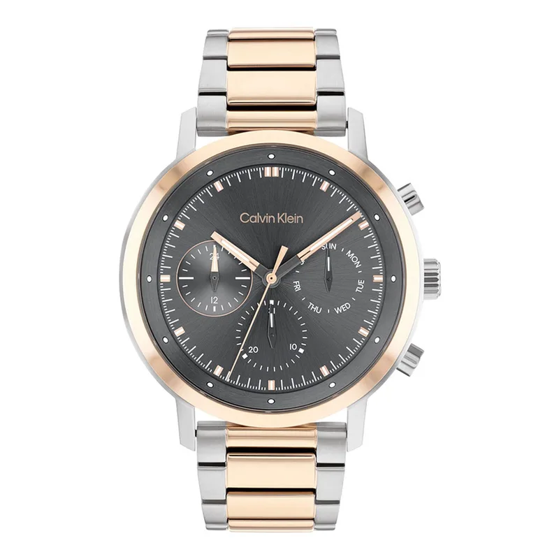 CALVIN KLEIN Cauge Two Tone Stainless Steel Bracelet 25200064