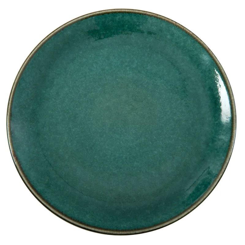 Porline Πιατέλα Πορσελάνης Πορσελάνης Tivoli Green 30cm