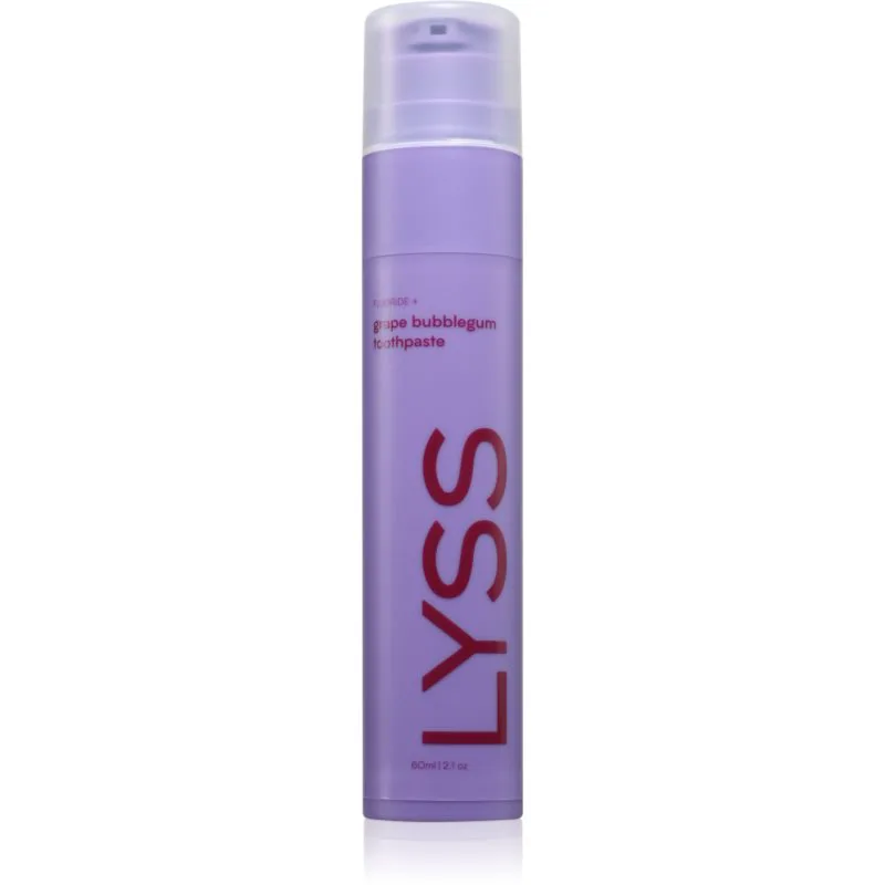 LYSS Grape Bubblegum οδοντόκρεμα 60 ml