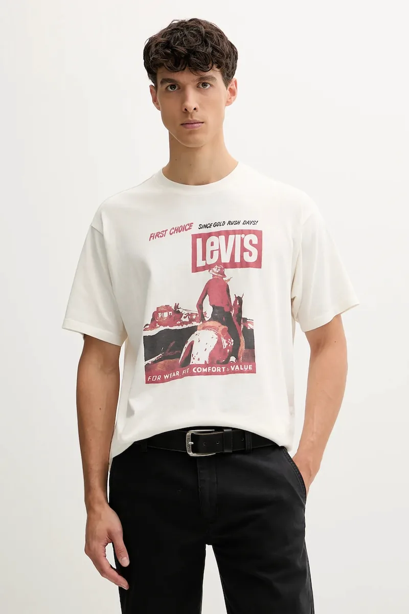 Levi's Βαμβακερό μπλουζάκι Levi's