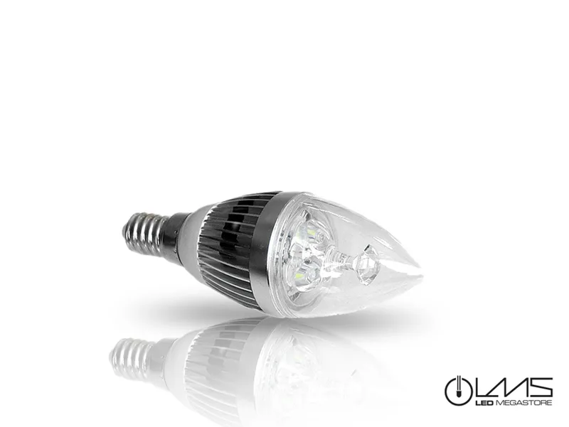 Κεράκι LMS E14 3x1 Watt Θερμό Λευκό Dimmable 05635