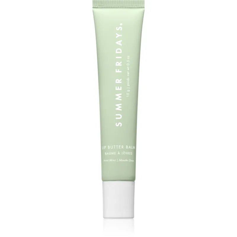 Summer Fridays Lip Butter Balm ενυδατικό βάλσαμο για τα χείλη απόχρωση Sweet Mint 15 γρ