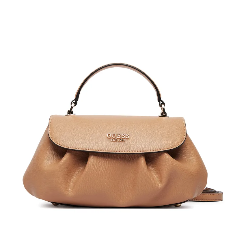 Τσάντα Guess Amorette HWBG78 98190 Σκούρο μπεζ