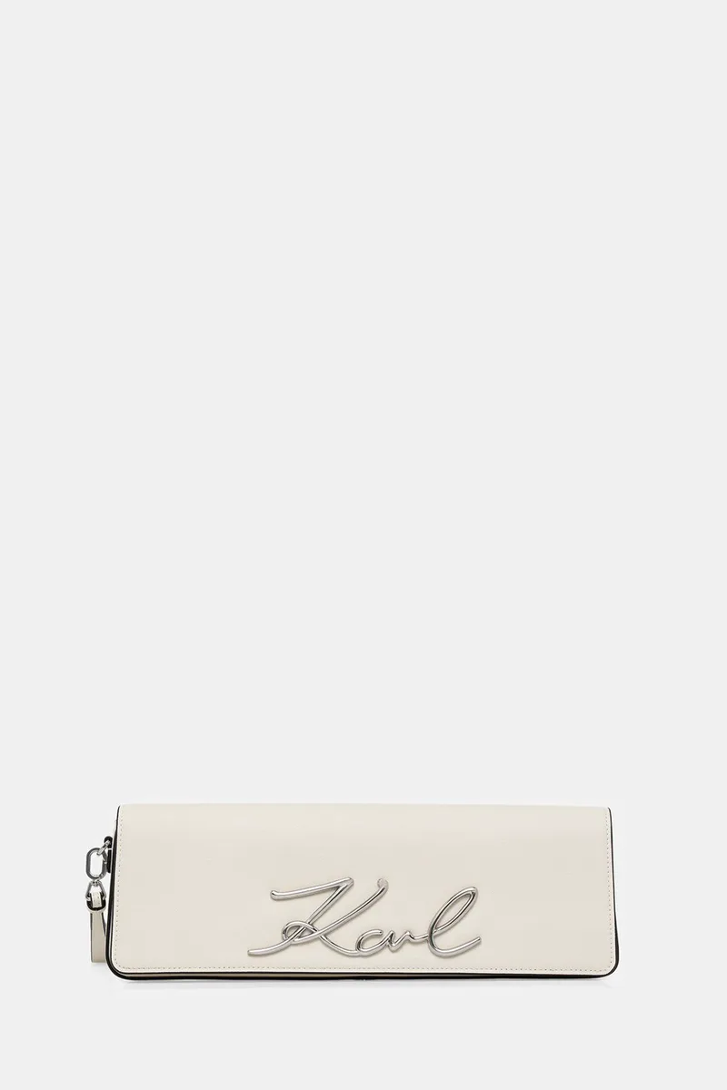 Δερμάτινη τσάντα ώμου Karl Lagerfeld K/SIGNATURE