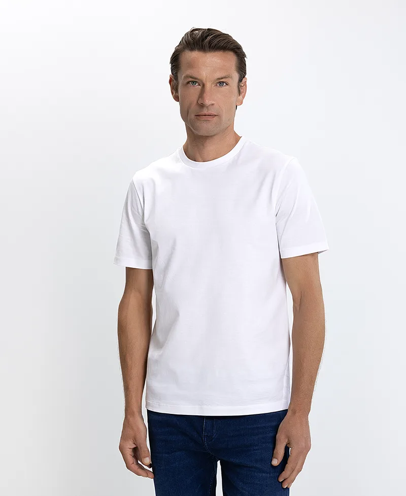 Hugo Ανδρικό T-shirt Βαμβακερό