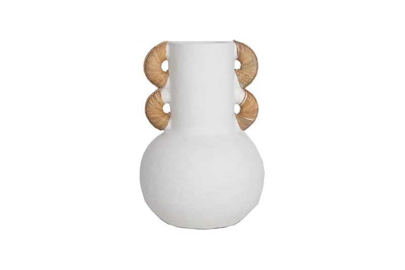 Διακοσμητικό Βάζο Kore White (30x43) Soulworks 0750017
