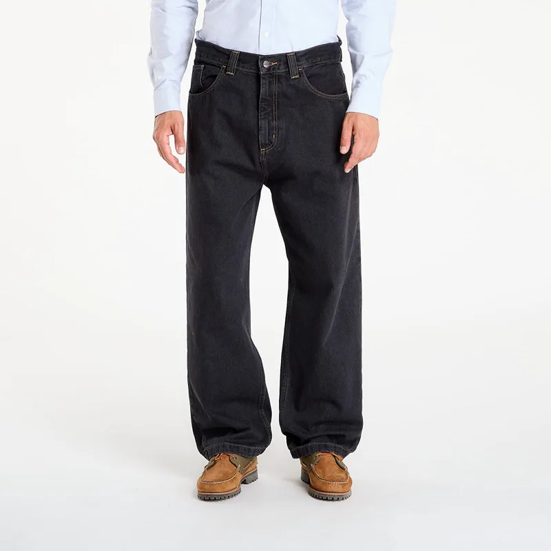 Τζιν Carhartt WIP Brandon Pant Black Stone Washed M