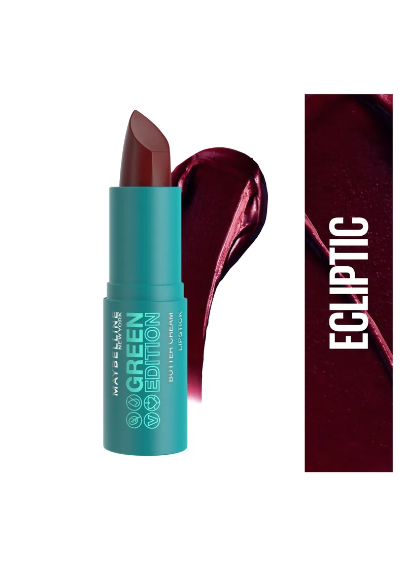 Beauty Clearance - Maybelline Green Edition Moisturizing Lipstick 001 Ecliptic