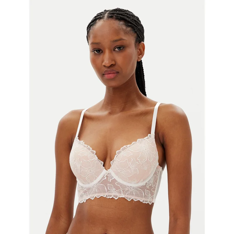 Hunkemöller Σουτιέν με μπανέλα Lauren 300903 Εκρού